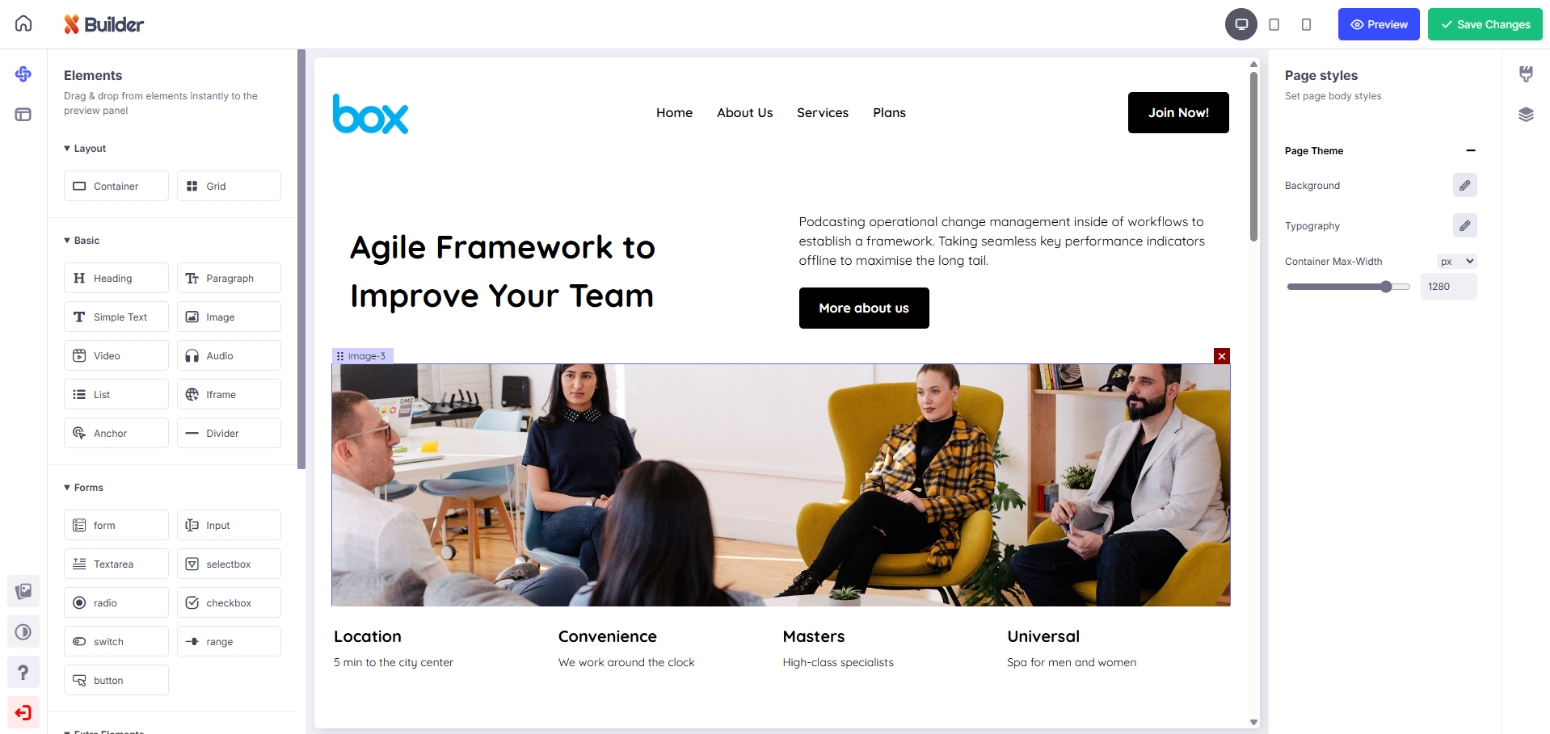 Page Builder